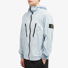 Stone Island Men's Skin Touch Nylon-TC Packable Jacket in Sky Blue