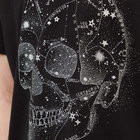 Alexander McQueen Men's Celestial Skull T-Shirt in Black/Silver