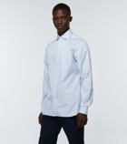 Zegna - Striped cotton shirt