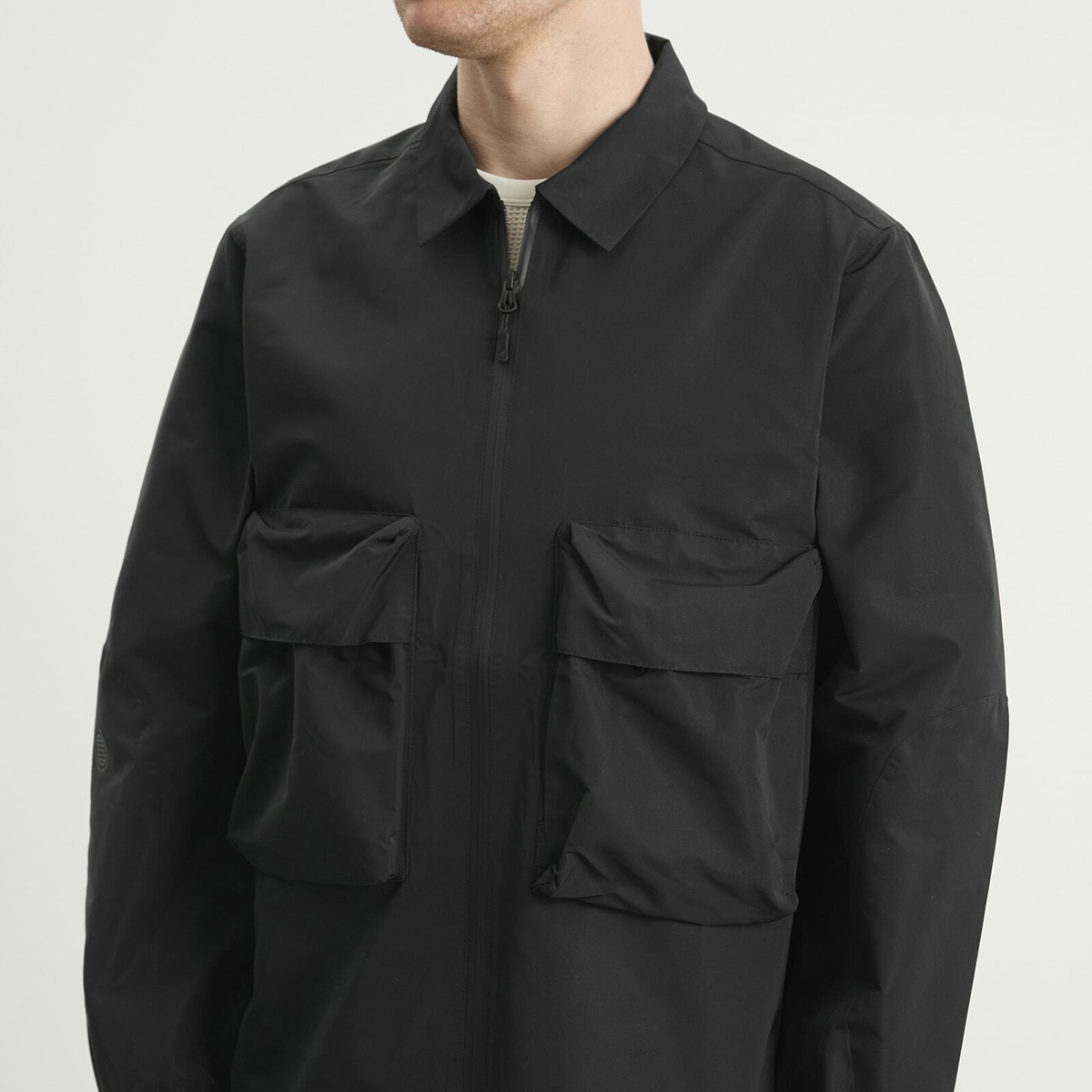 Purple Mountain Observatory Men's Climate Shirt Jacket in Black
