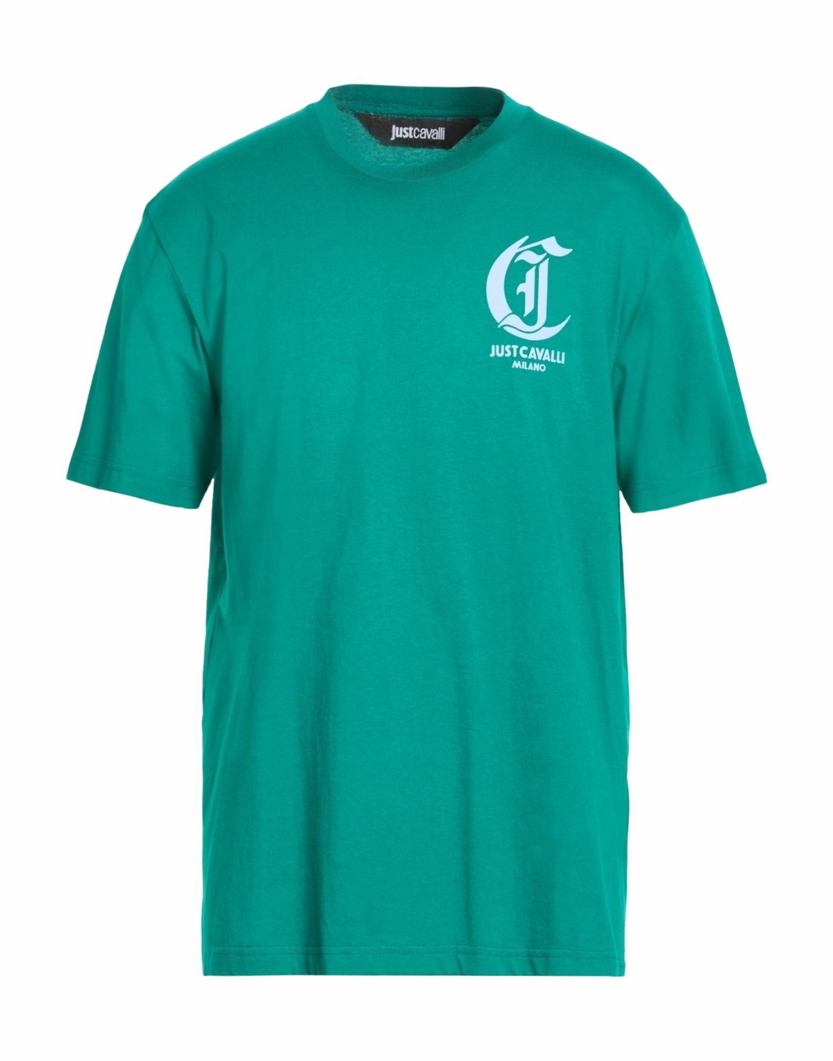 Just Cavalli Mens T-shirt in Green