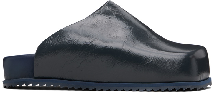 Photo: YUME YUME Gray Truck Slide Loafers