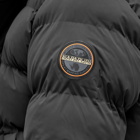 Napapijri Men's 20-22 Long Puffer Jacket in Black