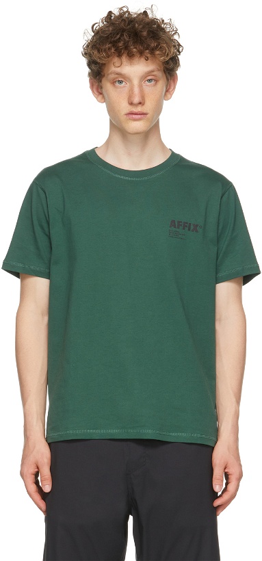 Photo: Affix Green Standardized Logo T-Shirt