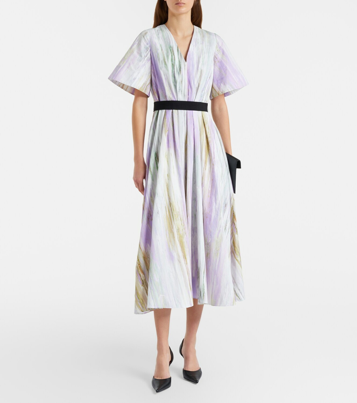 Roksanda Sana printed cotton maxi dress