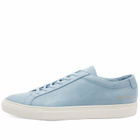 Common Projects Men's Original Achilles Low Nubuck Sneakers in Powder Blue