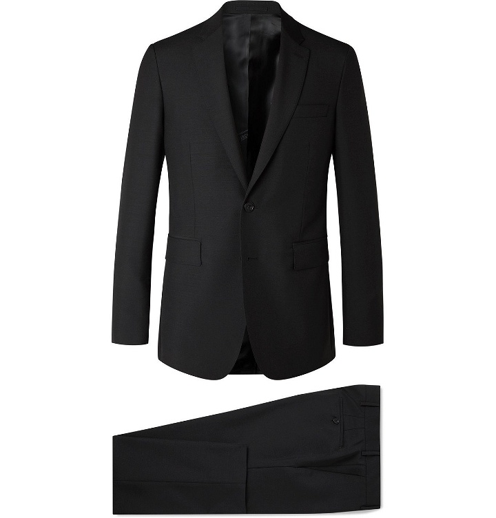 Photo: Burberry - Slim-Fit Wool and Mohair-Blend Suit - Black