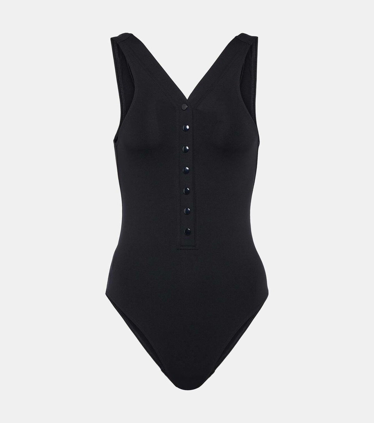 ワンピース水着 ERES Brown Stretch Nylon Numero Swimsuit 20227913_51241950_600.jpg