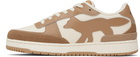 Maison Kitsuné Brown & Off-White Chiru Sneakers
