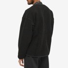 Gramicci Men's Boa Fleece Cardigan in Black
