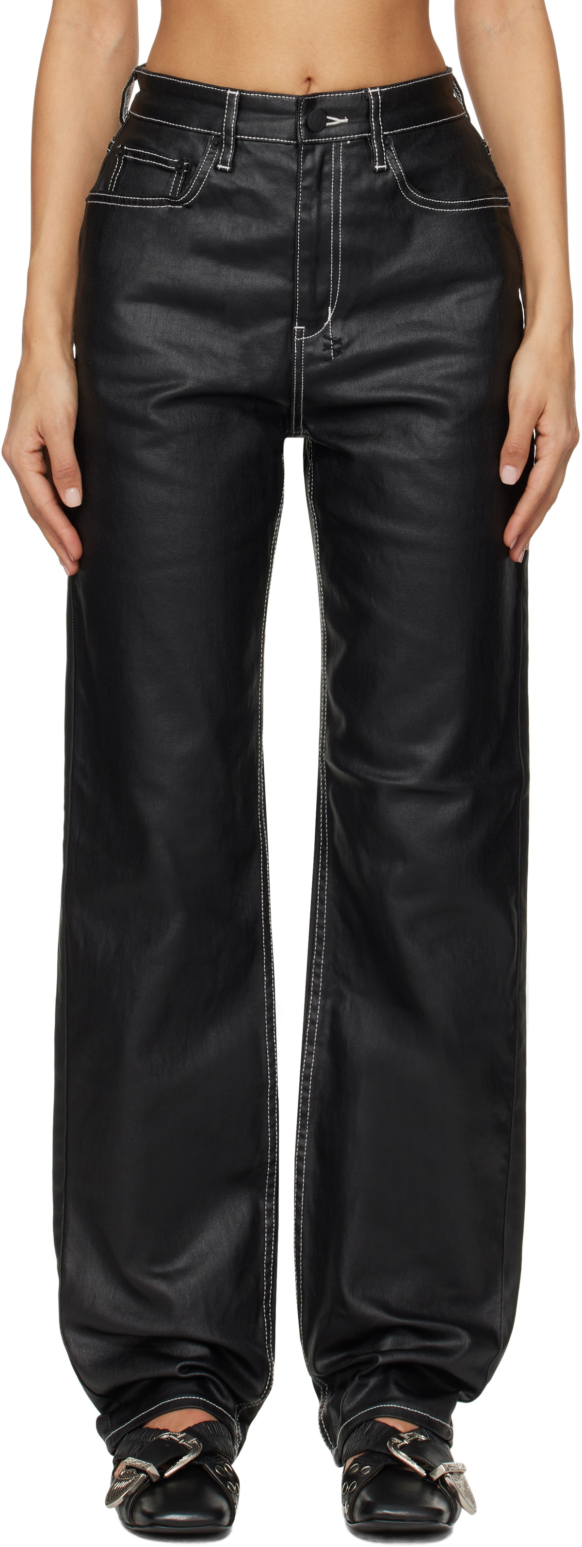 【関税込み】Ksubi ブラック Playback Midnight ジーンズ Black Playback Midnight Jeans by Ksubi on Sale