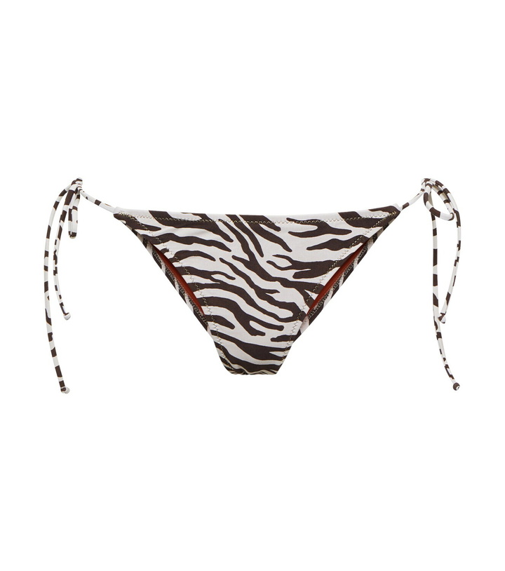 Photo: Reina Olga Miami zebra-print bikini bottoms