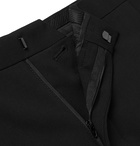 Giorgio Armani - Black Virgin Wool Tuxedo Trousers - Black