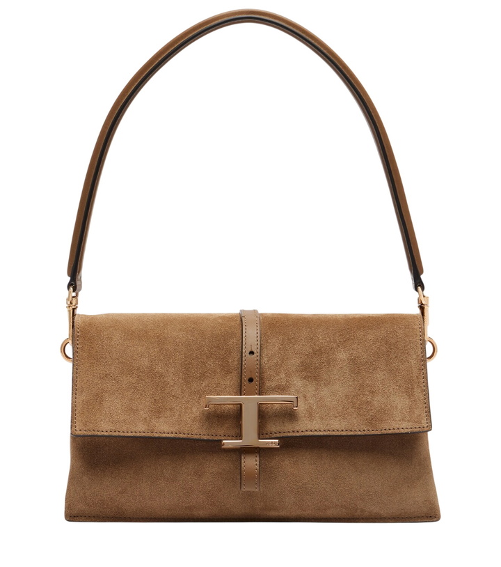 Photo: Tod's T Timeless Small suede shoulder bag
