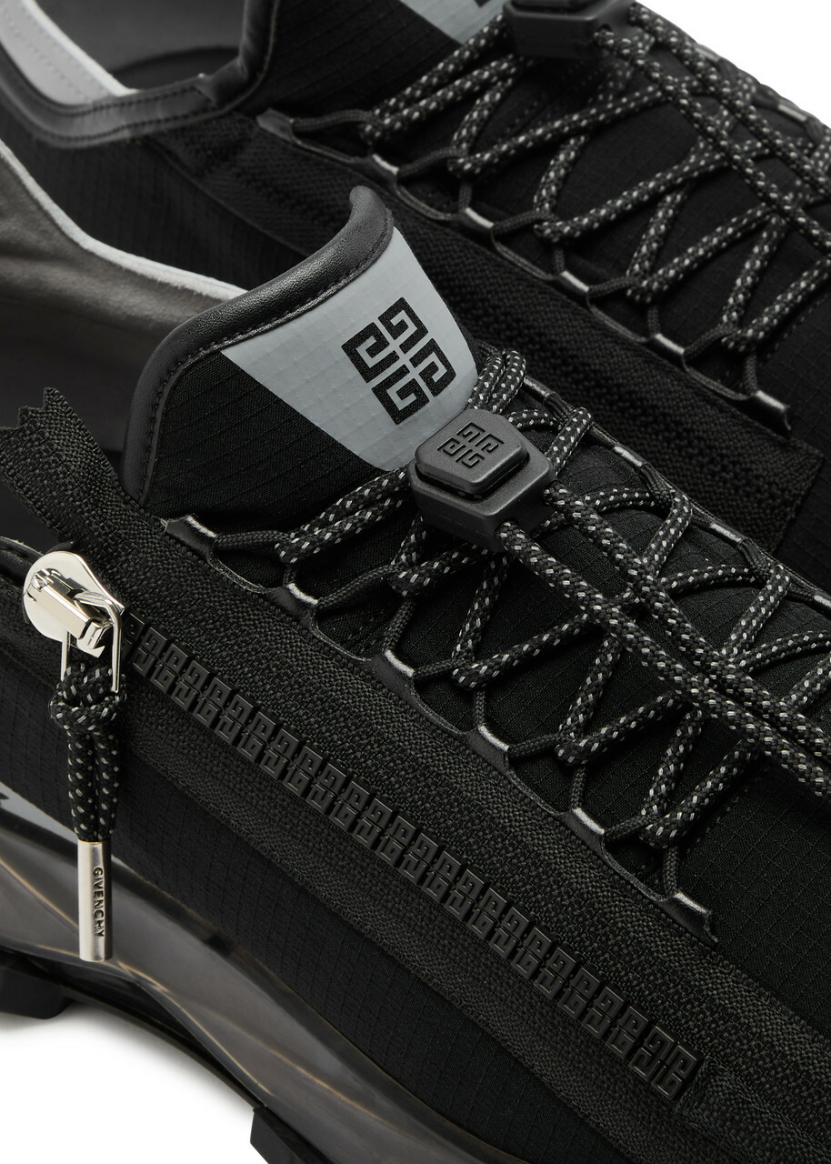 Givenchy Spectre Panelled Nylon Sneakers Black