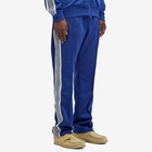 Needles Men's Poly Smooth Zipped Track Pants in Royal