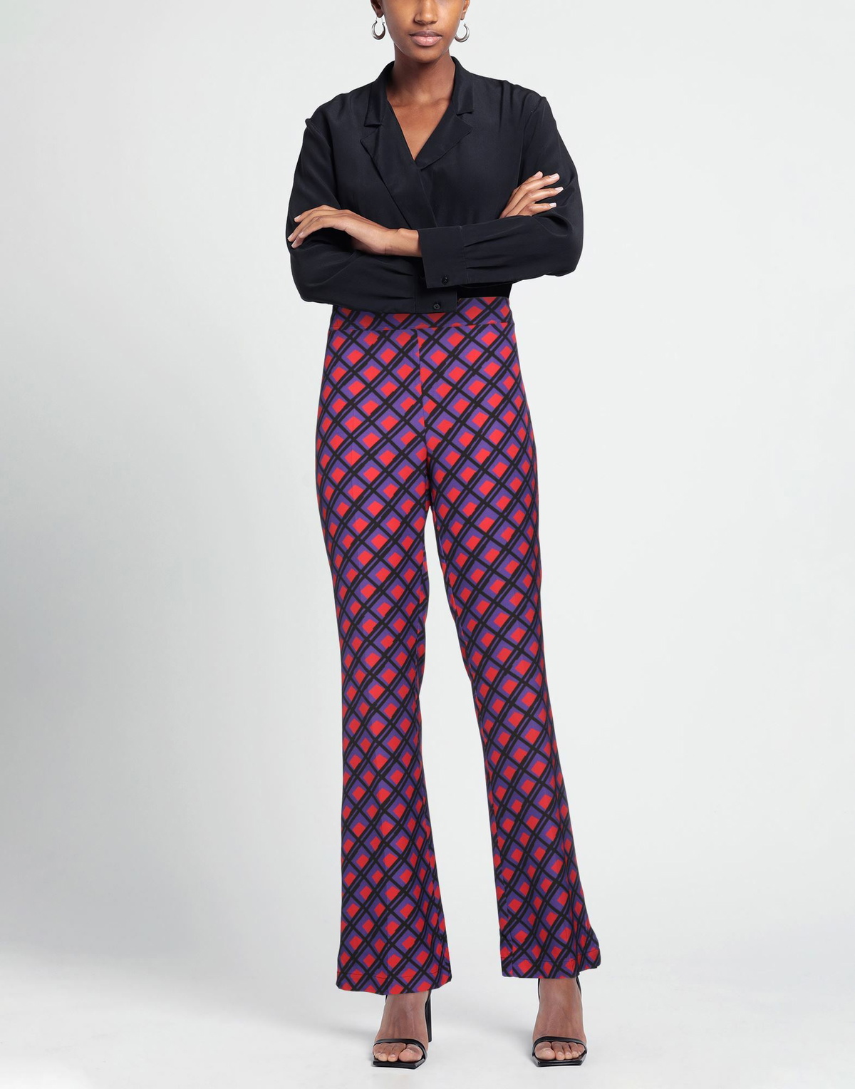 Jucca Womens Pants in Purple
