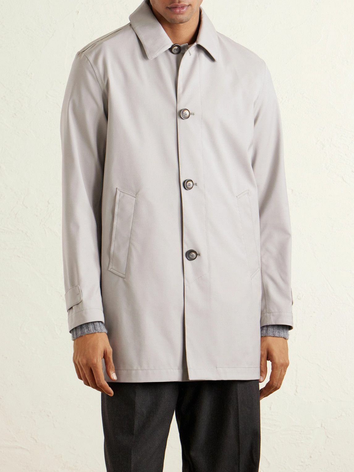 Herno - Storm System® Wool Coat - Gray
