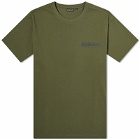Napapijri Men's Hill Back Logo T-Shirt in Green Depths