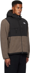 The North Face Black & Brown Retro Denali Hoodie