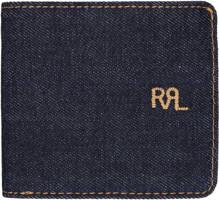 Photo: RRL Indigo Denim Billfold Wallet