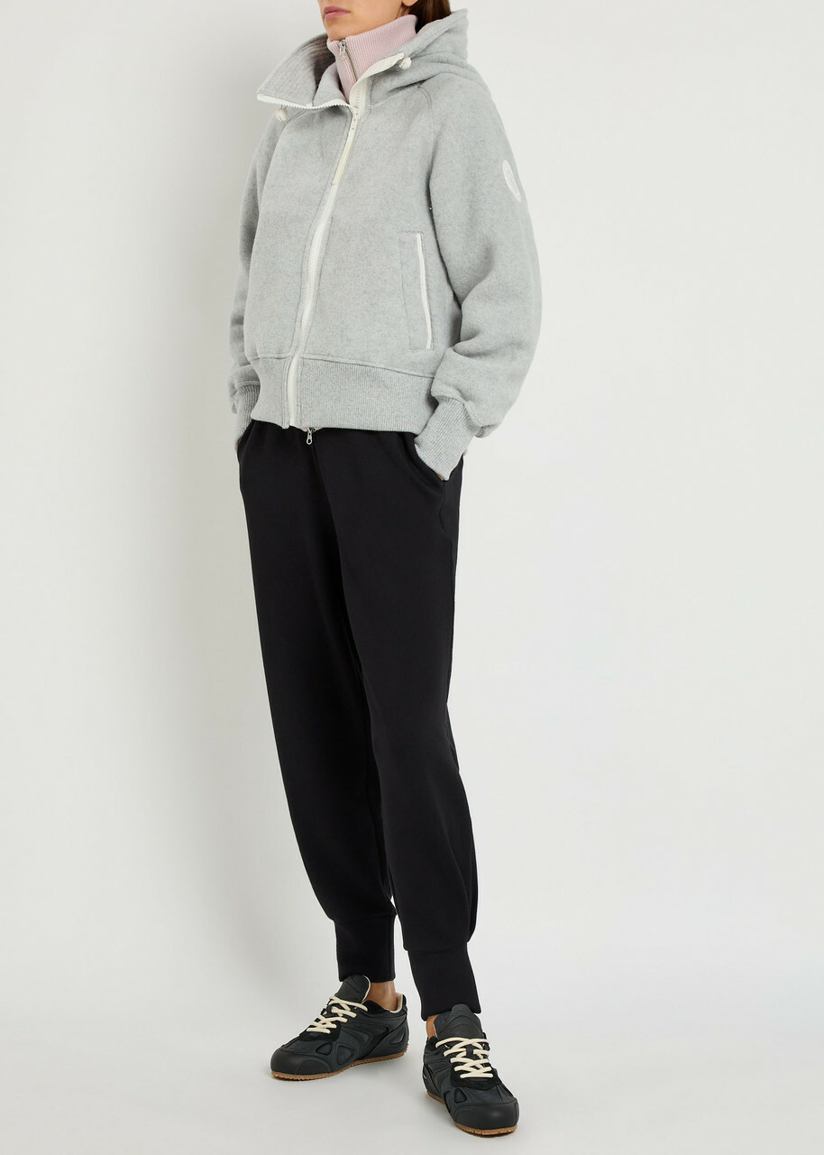 Canada Goose Chilliwack Hooded Wool-blend Jacket Light Grey