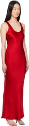 ANINE BING Red Alison Maxi Dress