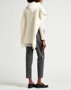 Brunello Cucinelli Cashmere Womens Cape in Off white
