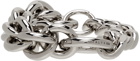 1017 ALYX 9SM Silver Mini Chunky Chain Bracelet