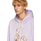 Acne Studios Purple Turtle Fala Hoodie