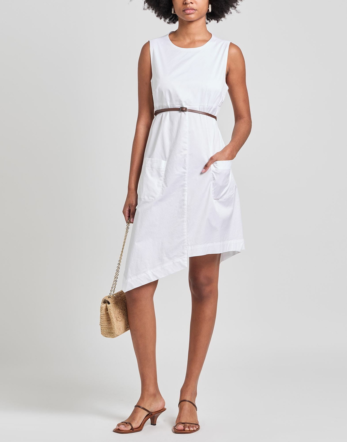 Alessia Santi Womens Mini dress in White