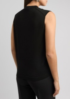 The Row Harrell Wool Vest Black