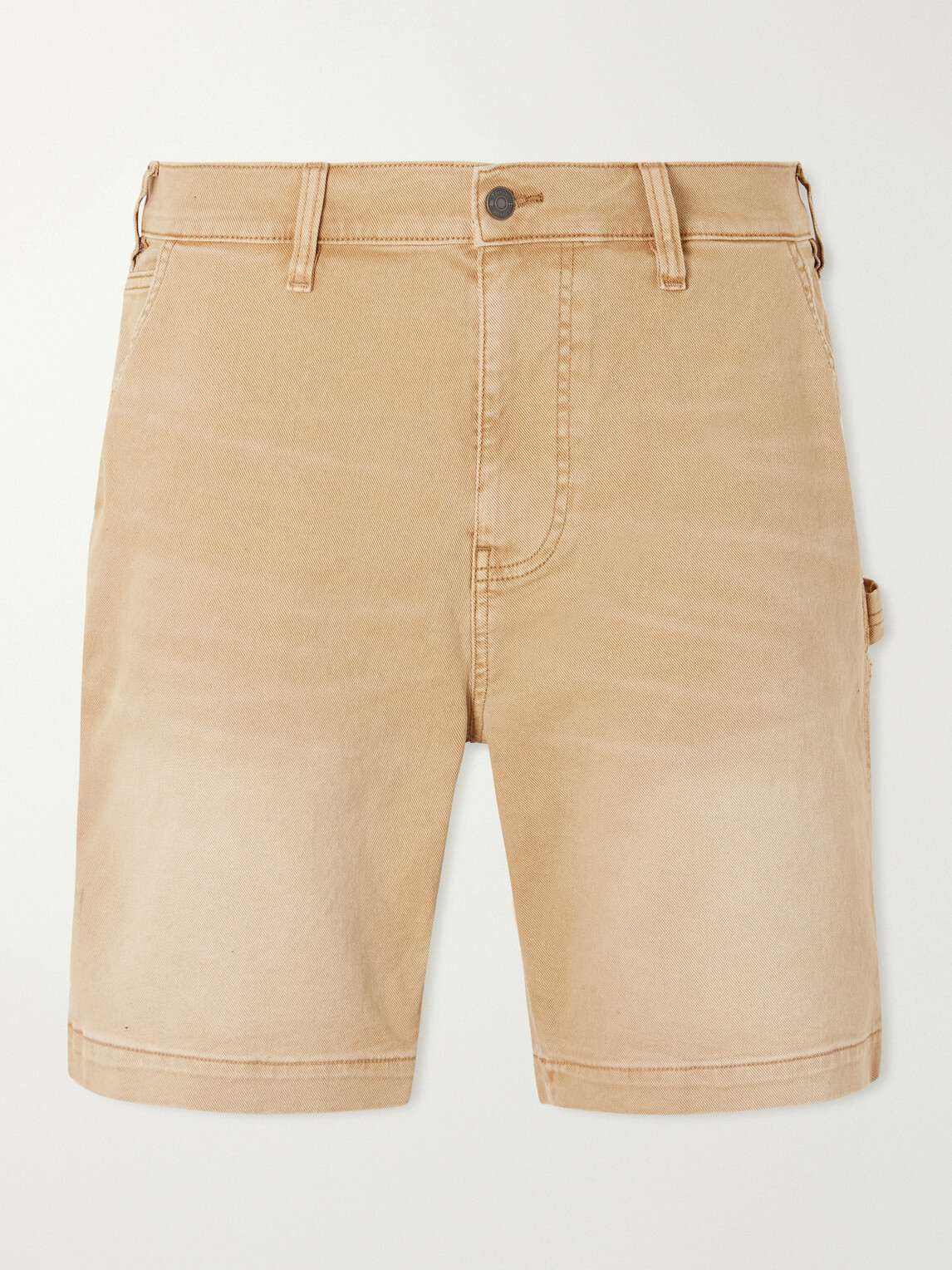 Corridor - Painter Wide-Leg Denim Shorts - Neutrals