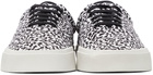 Saint Laurent Black & White Venice Low Sneakers