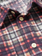 Visvim - Pioneer Checked Cotton-Flannel Shirt - Red