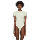 SKIMS Off-White Cotton 2.0 T-Shirt Bodysuit