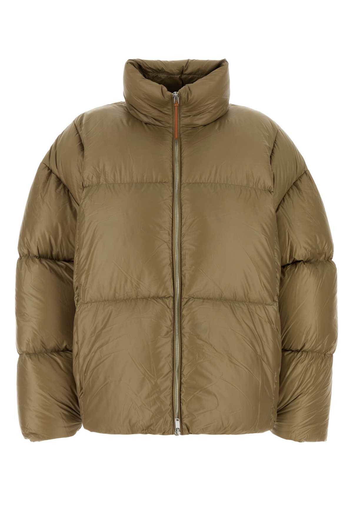 【送料&関税込】Jil Sander Pastel Green Nylon Down Jacket Jil Sander Green 164 Down Jacket Jil Sander