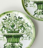 Dolce&Gabbana Casa Verde Maiolica set of 2 dinner plates