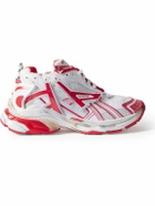 Balenciaga - Runner Nylon and Mesh Sneakers - White