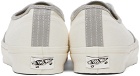 Vans White & Gray Authentic Sneakers