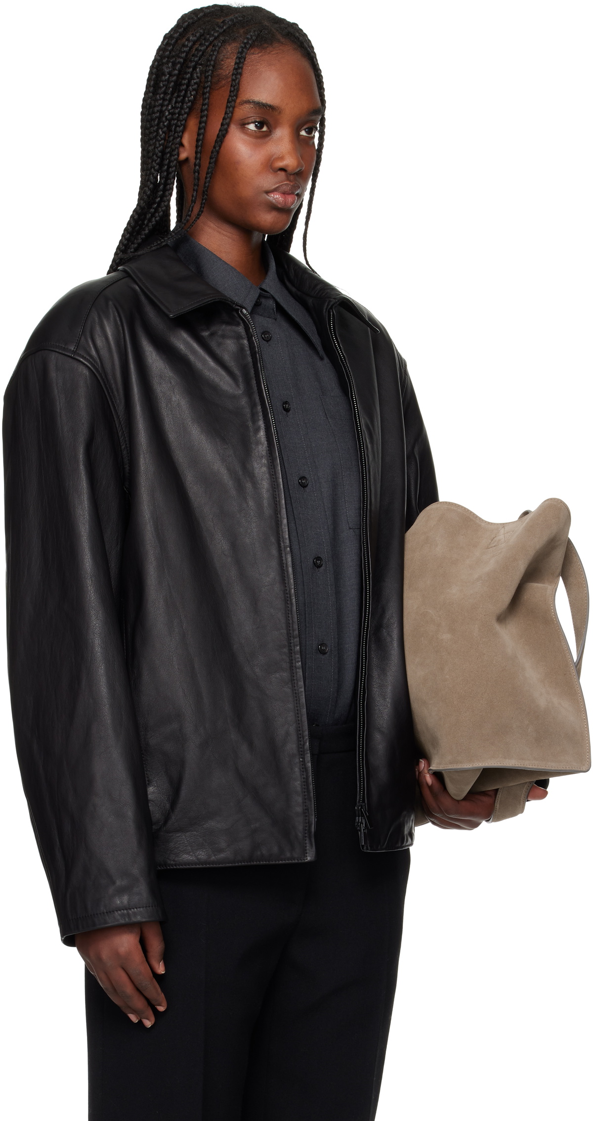 Fear of God Black Rider Leather Jacket