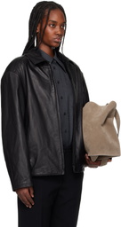 Fear of God Black Rider Leather Jacket