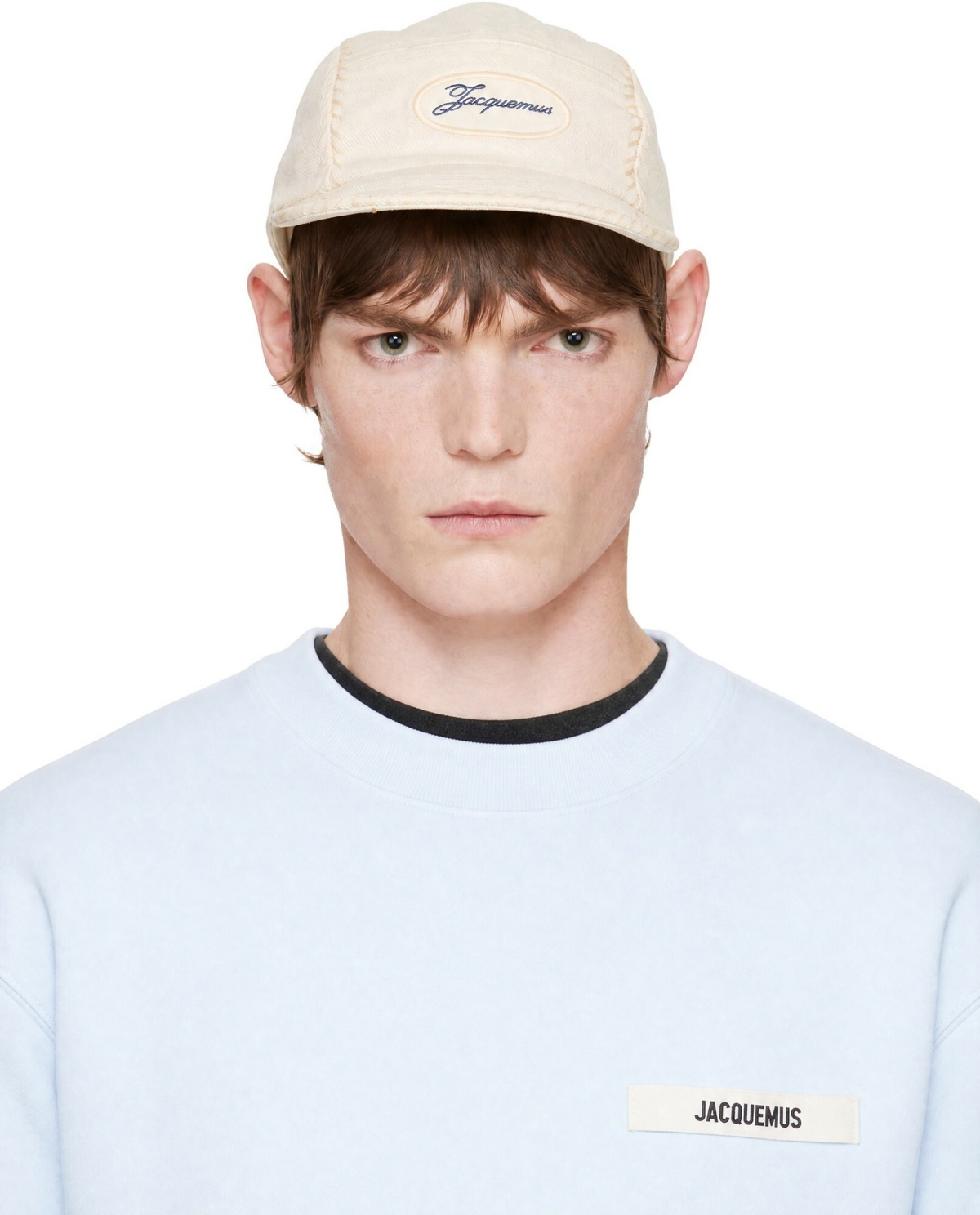 JACQUEMUS Off-White 'The Casco baseball' Cap