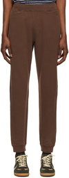 Sunspel Brown Loopback Lounge Pants