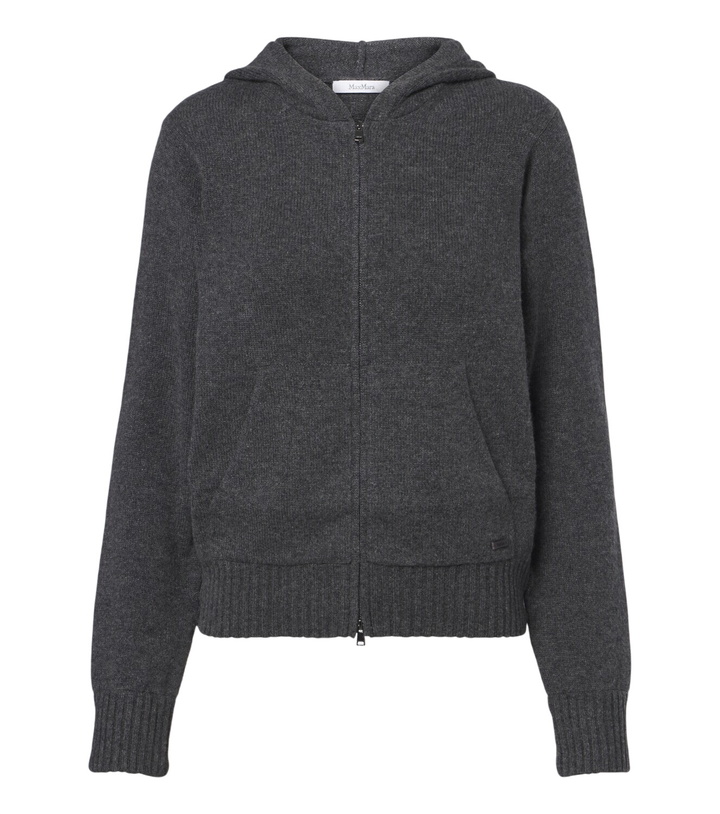 Photo: Max Mara Cashmere zip-up hoodie