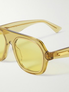 Bottega Veneta - Aviator-Style Acetate Sunglasses