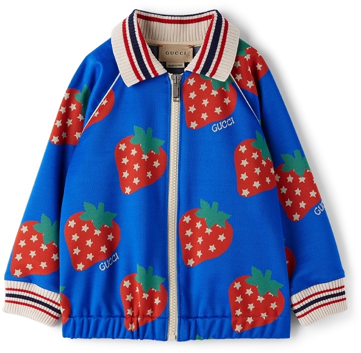 Photo: Gucci Baby Blue Strawberry Star Jacket