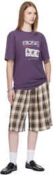 Martine Rose Purple Classic T-shirt