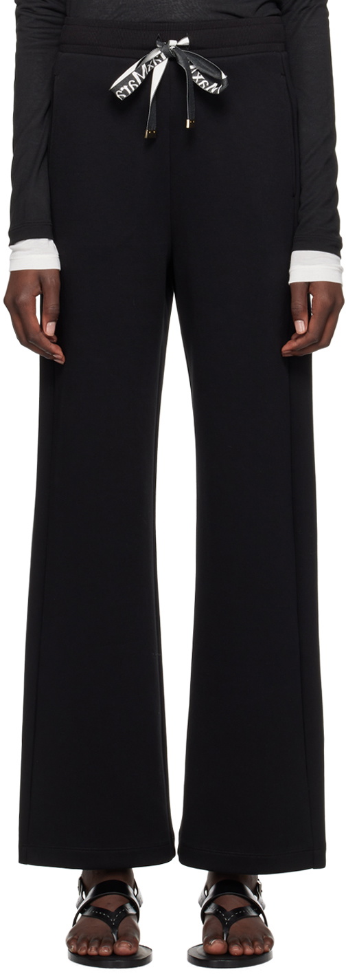 Max Mara Black Potenza Lounge Pants