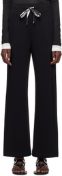 Max Mara Black Potenza Lounge Pants